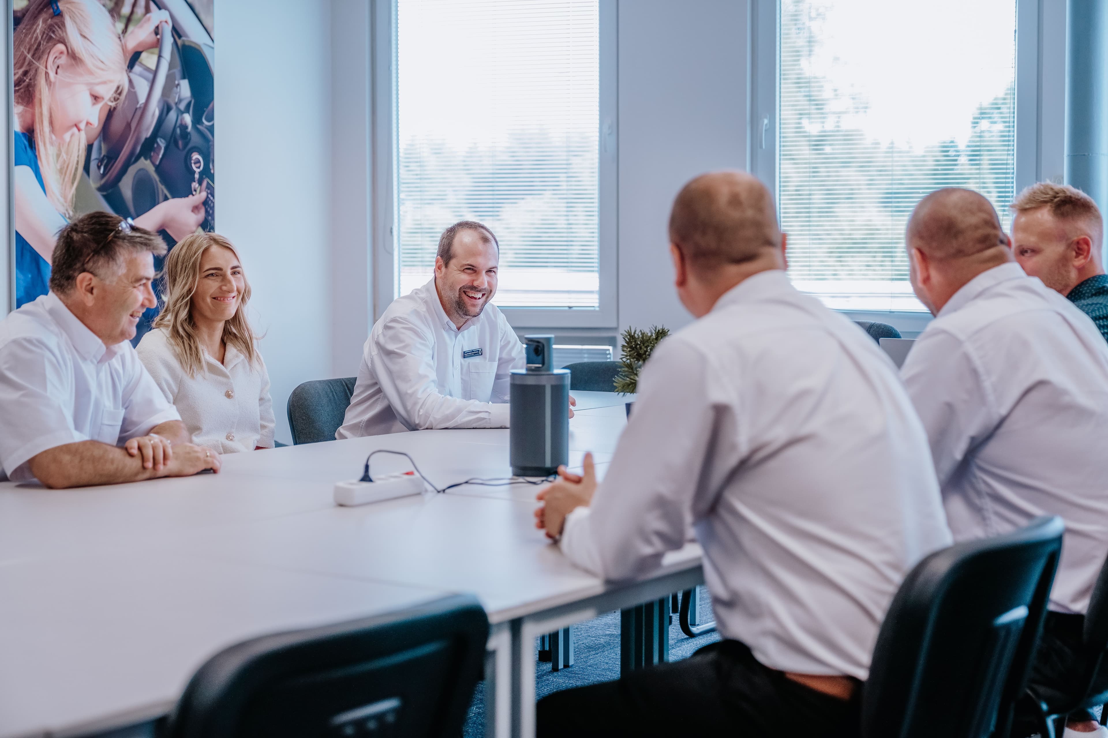 Tým zaměstnanců Hyundai Hradec